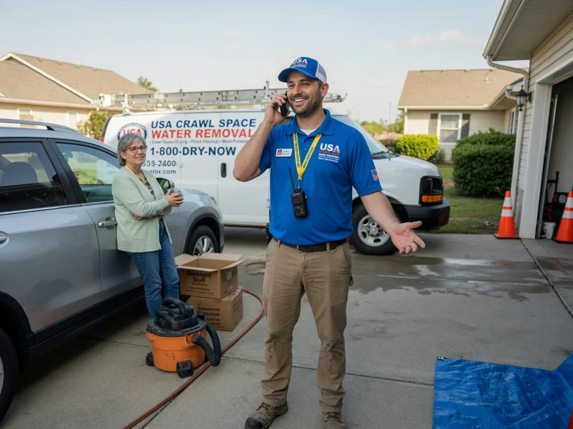 Crawl Space Water Removal Lawrenceburg, TN FAQs